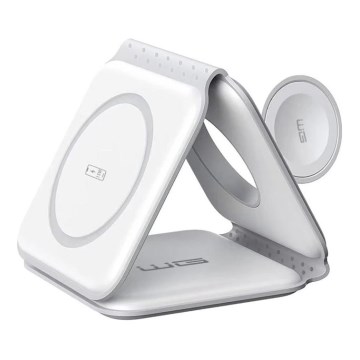 Winner Group - Bežični sklopivi 3u1 punjač MAXFLEX 22,5W, beo