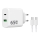 Winner Group - Brzi punjač 2x USB PD 65W + USB kabl USB-C / USB-C 1 m