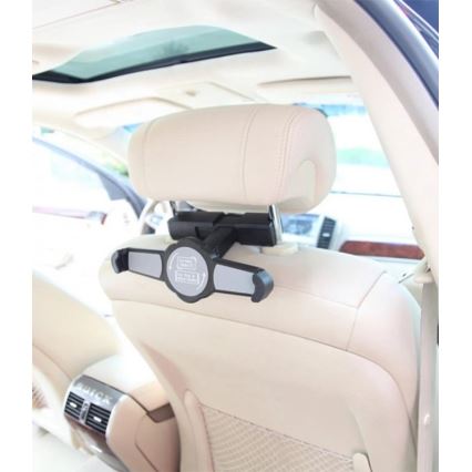 Winner Group - Držač tableta za naslon za glavu automobila, crne boje