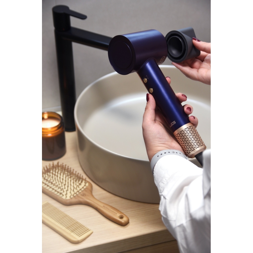 Winner Group - Fen za kosu sa jonizatorom Elegance Air 1600W/230V plavi SCHUKO