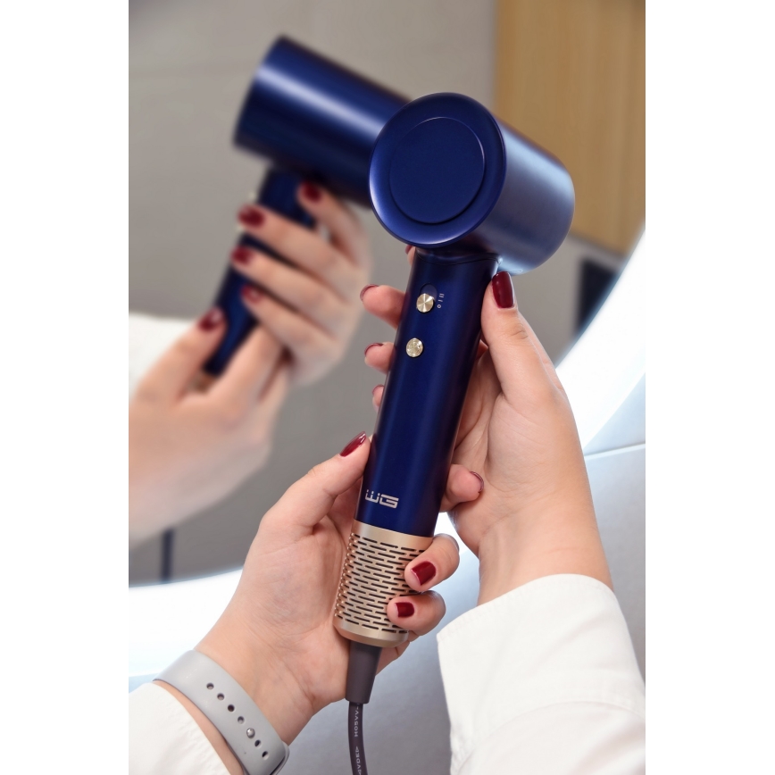 Winner Group - Fen za kosu sa jonizatorom Elegance Air 1600W/230V plavi SCHUKO