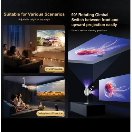 Winner Group - LED projektor AIRFLEX LED/42W/230V + daljinski upravljač