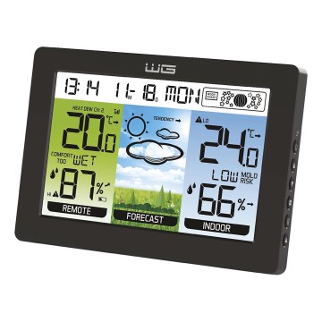 Winner Group - Meteo stanica sa LCD ekranom i budilnikom, napajanje 5xAAA