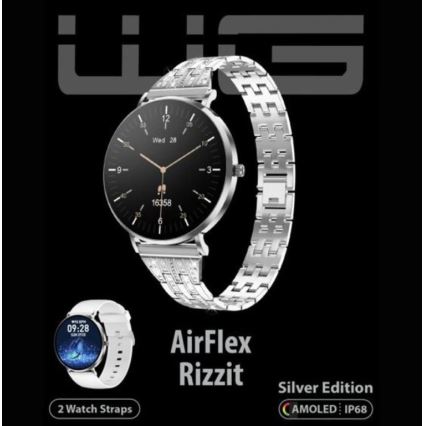 Winner Group - Pametni sat AirFlex3 Rizz It 200 mAh IP68 srebrne boje