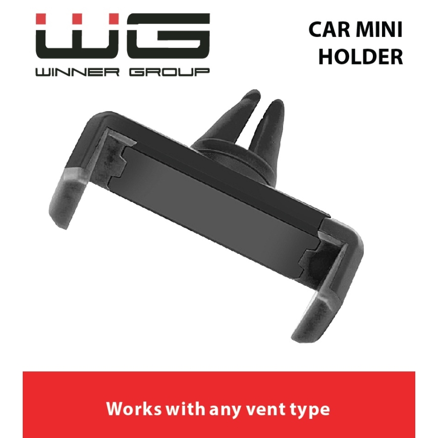 Winner Group - Podesivi držač telefona za auto, crni