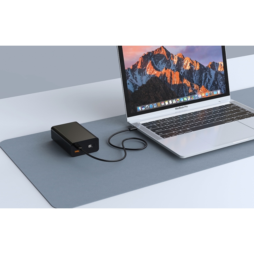 Winner Group - Power Bank sa displejom 20000 mAh 20W Power Delivery crna