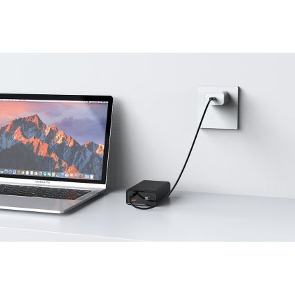 Winner Group - Power Bank sa displejom 20000 mAh 20W Power Delivery crna