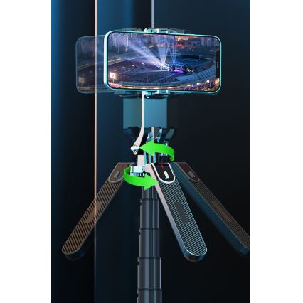 Winner Group - Selfie štap 3u1 sa stalkom 55 mAh 180 cm crni