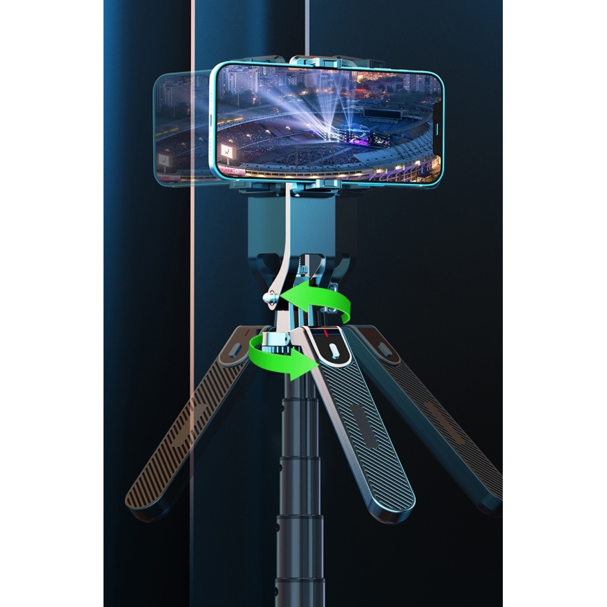 Winner Group - Selfie štap 3u1 sa stalkom 55 mAh 180 cm crni