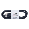 Winner Group - USB kabl Lightning / USB-A 1m crne boje