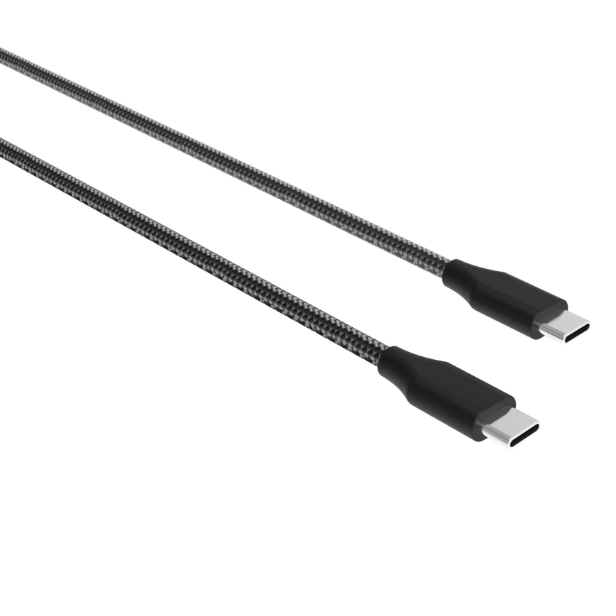 Winner Group - USB kabl USB-C / USB-C 140W 1,5 m, crne boje