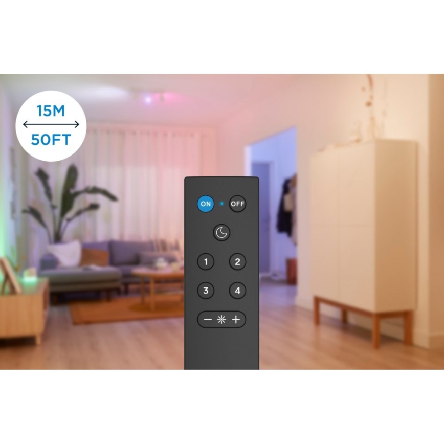 WiZ - Daljinski upravljač WIZMOTE 2xAAA Wi-Fi