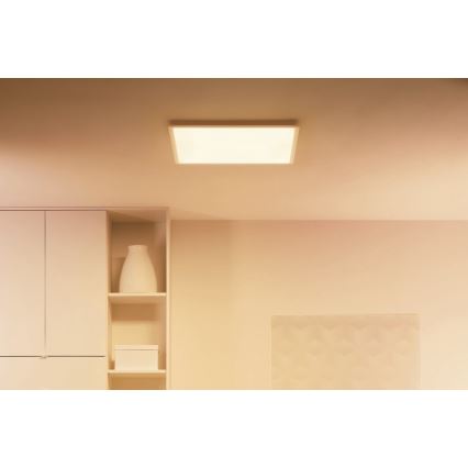 WiZ - LED prigušiva plafonska svetiljka SUPERSLIM LED/36W/230V 2700-6500K Wi-Fi bela