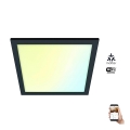 WiZ - LED prigušiva stropno svetlo SUPERSLIM LED/36W/230V 2700-6500K Wi-Fi crna