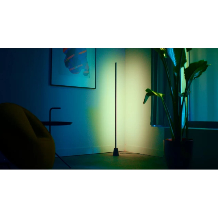 WiZ - LED RGBIC prigušiva podna lampa GRADIENT LED/9,7W/230V 2700-6500K Wi-Fi