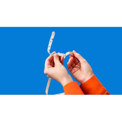 WiZ - LED RGBIC prigušiva traka 4m LED/10,2W/5V 2700-6500K Wi-Fi
