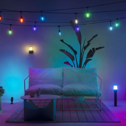 WiZ - Komplet za proširenje LED RGBW prigušiva spoljašnja lampa ELPAS LED/3,6W/12V 2700-5000K IP65 Wi-Fi