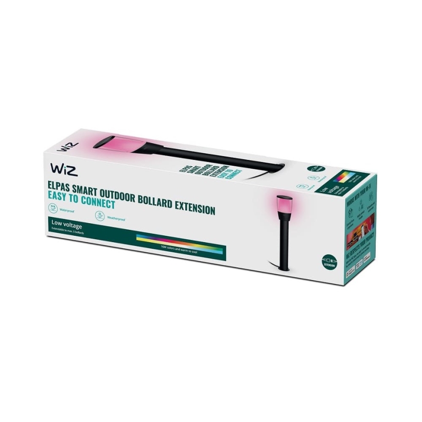 WiZ - Komplet za proširenje LED RGBW prigušiva spoljašnja lampa ELPAS LED/3,6W/12V 2700-5000K IP65 Wi-Fi