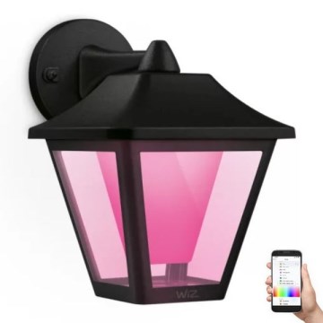 WiZ - LED RGBW prigušiva spoljašnja zidna lampa LED/9,5W/230V 2700-5000K IP44 Wi-Fi