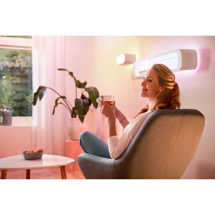 WiZ - LED RGBW prigušiva ugrađena spot svetiljka IMAGEO 1xGU10/4,9W/230V CRI 90 Wi-Fi crna