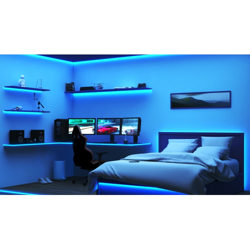 WiZ - LED RGBW prigušiva traka 4m LED/6,5/230V 2700-6500K Wi-Fi