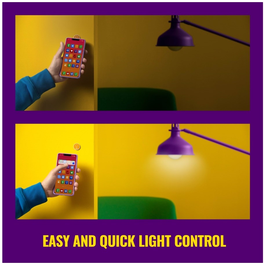 WiZ - NFC samolepljive nalepnice za upravljanje osvetljenjem, 4 kom