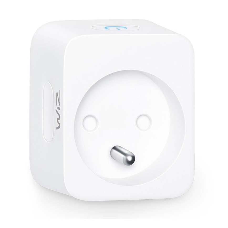 WiZ - Pametna utičnica E 2300W + merač potrošnje Wi-Fi