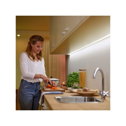 WiZ - RGBW LED traka za proširenje, prigušiva, 1m LED/11W/12V 2700-6500K Wi-Fi