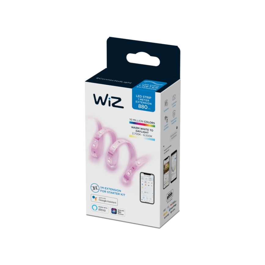 WiZ - RGBW LED traka za proširenje, prigušiva, 1m LED/11W/12V 2700-6500K Wi-Fi