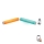 WiZ - SET 2x prigušiva LED RGBW BAR lampa LED/5,5W/230V 2200-6500K Wi-Fi