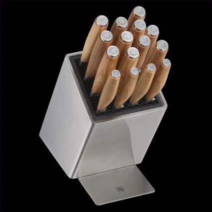 WMF - Set kuhinjskih noževa sa stalkom GRAND WOOD, 6 kom.