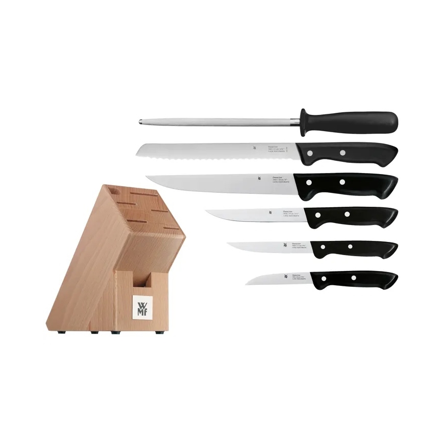 WMF - Set kuhinjskih noževa u stalku CLASSIC LINE, 7 kom