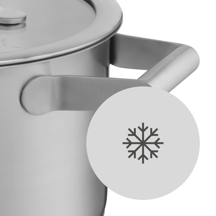 WMF - Set lonaca 5 komada COMFORT LINE od nerđajućeg čelika