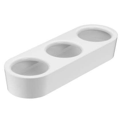 WMF - Set od 3 samozalivajuće saksije GOURMET za začinsko bilje, bela/nerđajući čelik