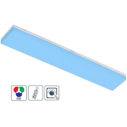 Wofi 11276 - LED RGB proširivi, prigušiva nadgradni panel FOURLIGHTS LED/10W/230V