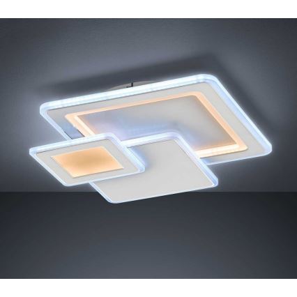 Wofi 11860 - LED prigušiva plafonska svetiljka MOLA LED/36W/230V 3000-5500K + daljinski upravljač