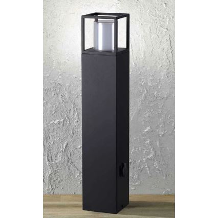 Wofi 12234 - LED spoljašnja svetiljka sa utičnicom FILIA LED/8,5W/230V IP54 80 cm SCHUKO