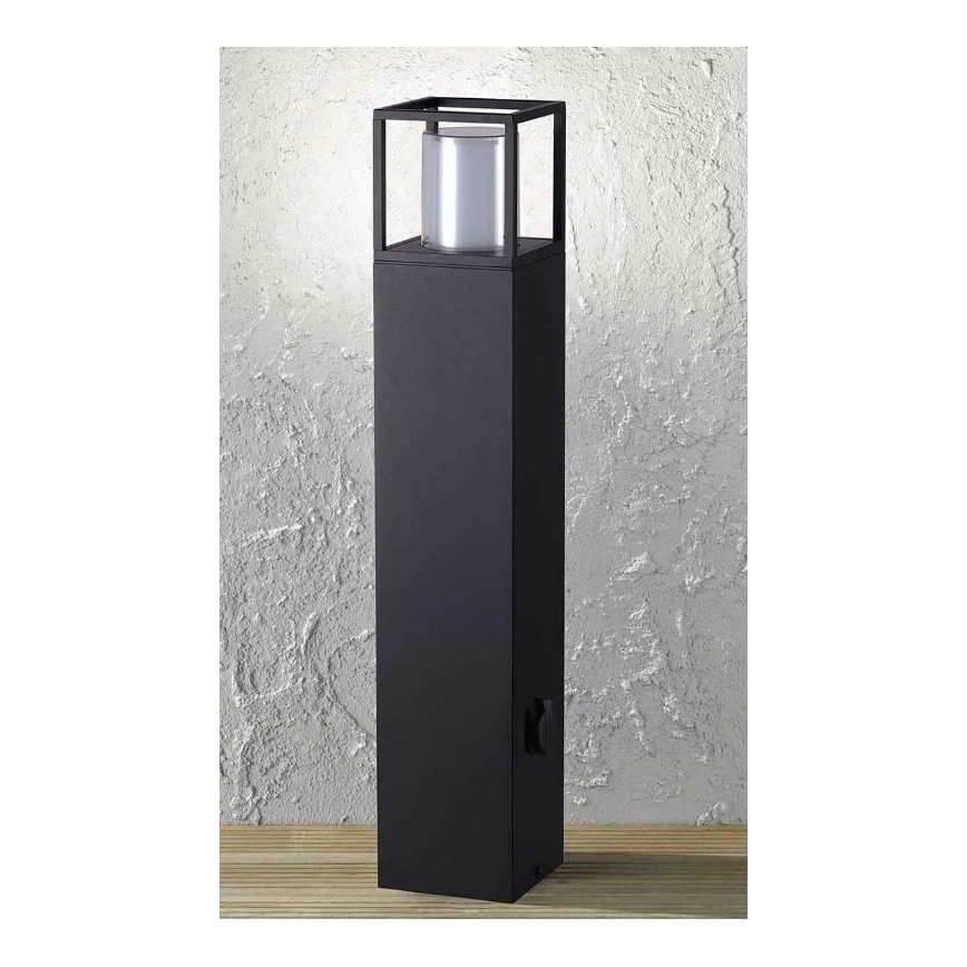 Wofi 12234 - LED spoljašnja svetiljka sa utičnicom FILIA LED/8,5W/230V IP54 80 cm SCHUKO