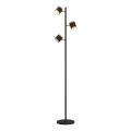 Wofi 3003-304S - LED prigušiva podna lampa TOULOUSE 3xLED/7W/230V crna/zlatna
