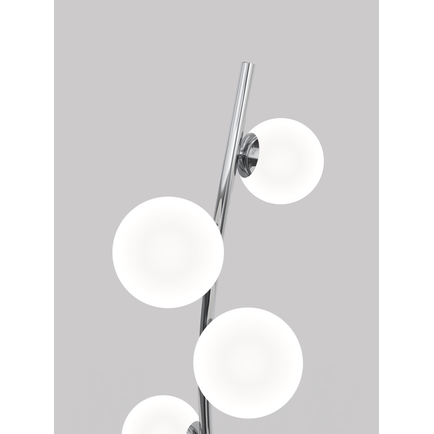 Wofi 3014-907 - LED podna lampa NANCY 9xG9/3,5W/230V sjajni hrom