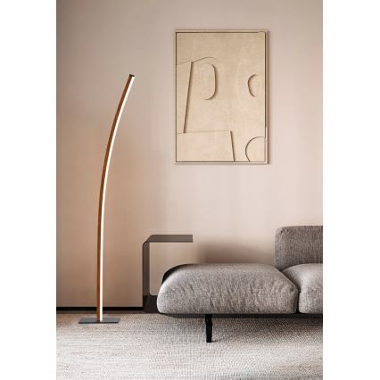 Wofi 3020-106 - BOLOGNA prigušiva podna LED lampa, 21W/230V