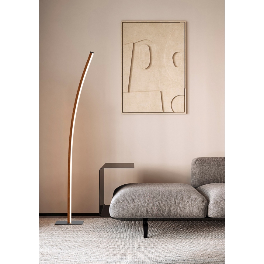 Wofi 3020-106 - BOLOGNA prigušiva podna LED lampa, 21W/230V