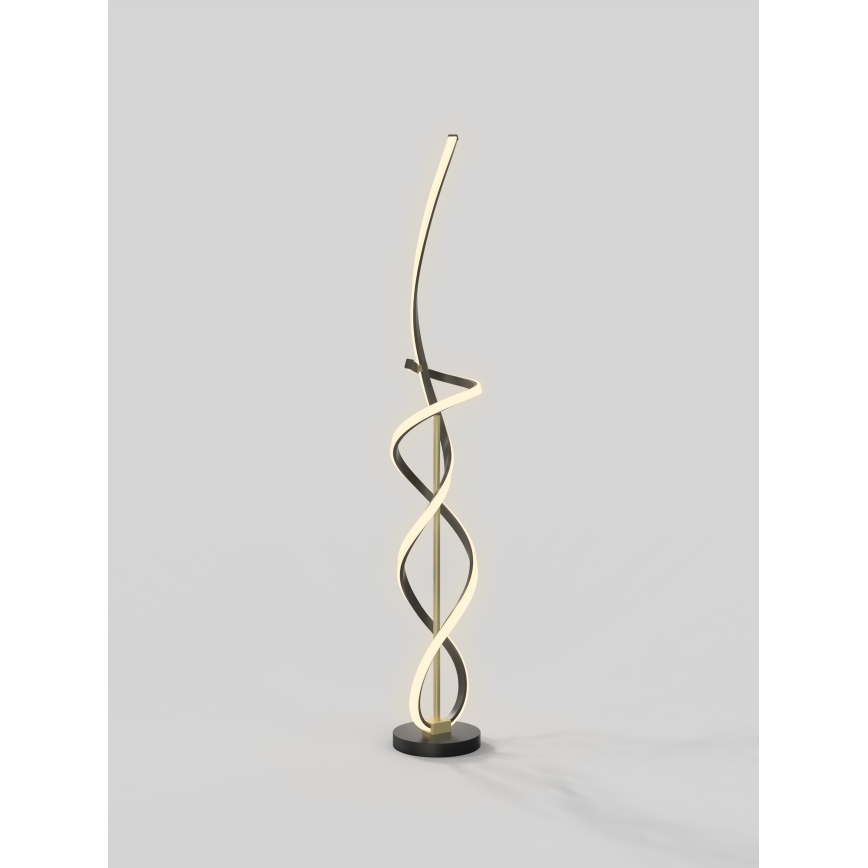 Wofi 3134-104 - LED prigušiva stojeća lampa INDIGO LED/31W/230V crna/zlatna