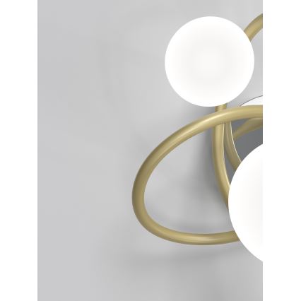 Wofi 4014-201 - LED zidno svetlo NANCY 2xG9/3,5W/230V zlatno/belo