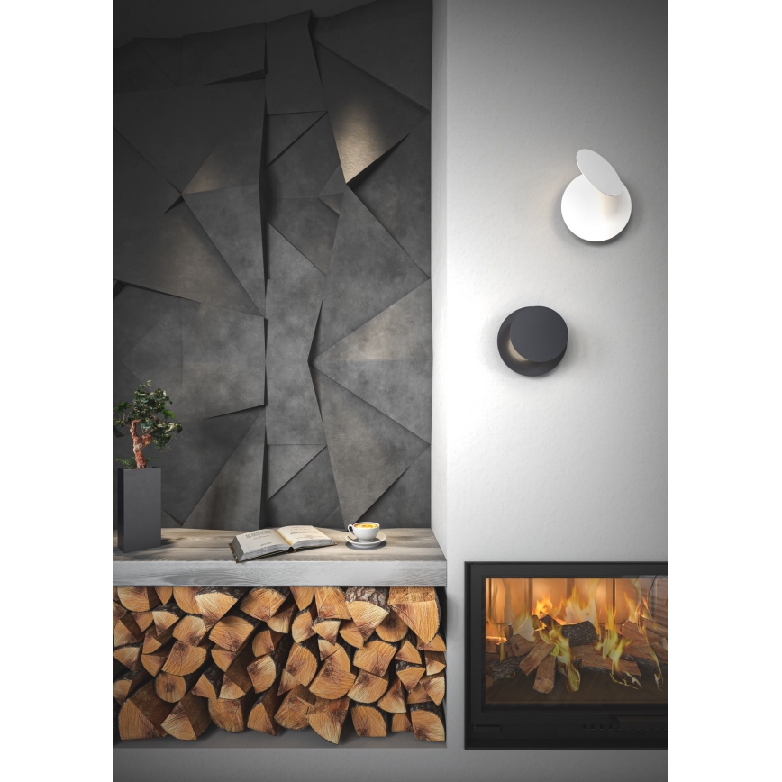 Wofi 4048-102R - LED zidna svetiljka BAYONNE LED/6,5W/230V antracit