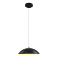 Wofi 6001-104 - LED prigušiva luster na sajli ROSCOFF LED/19W/230V crna/zlatna