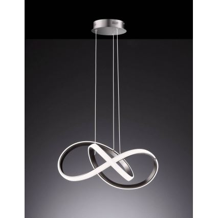 Wofi 6134.01.88.9000 - LED prigušiva viseći luster na sajli INDIGO LED/44W/230V
