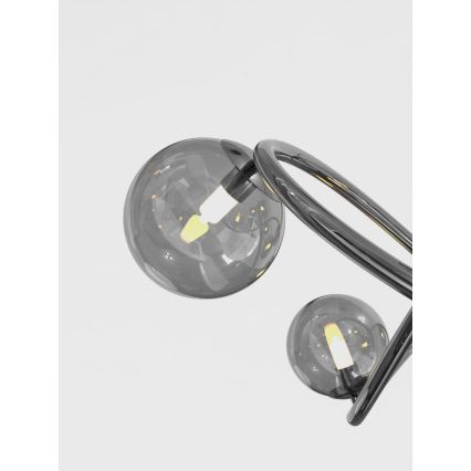 Wofi 8014-205 - LED stona lampa NANCY 2xG9/3,5W/230V crna/sjajni hrom