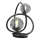 Wofi 8014-205 - LED stona lampa NANCY 2xG9/3,5W/230V crna/sjajni hrom
