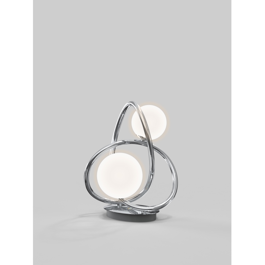 Wofi 8014-207 - LED stona lampa NANCY 2x G9/3,5W/230V sjajni hrom